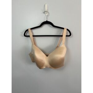 Soma‎ Enhancing Shape Wireless Bra 38DD Nude Beige Comfortable Everyday